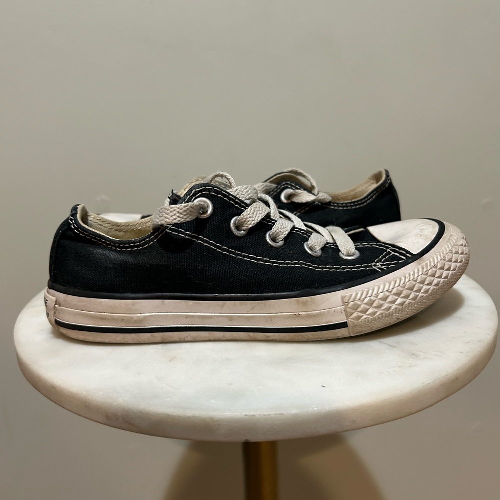 Converse Kids Black and White Sneakers